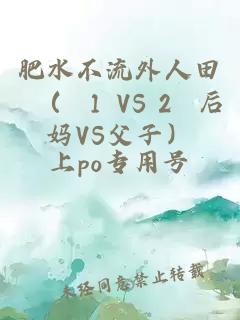 肥水不流外人田 （ 1 VS 2 后妈VS父子）