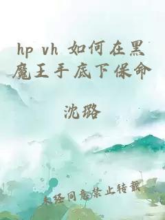 hp vh 如何在黑魔王手底下保命